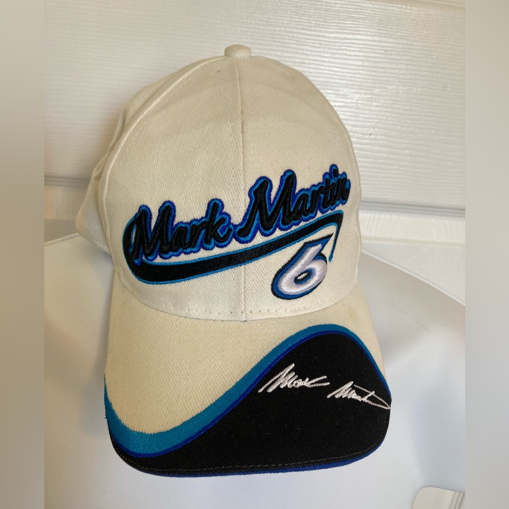 Roush Racing Mark Martin #6 NASCAR Racing Team Hat Cap
